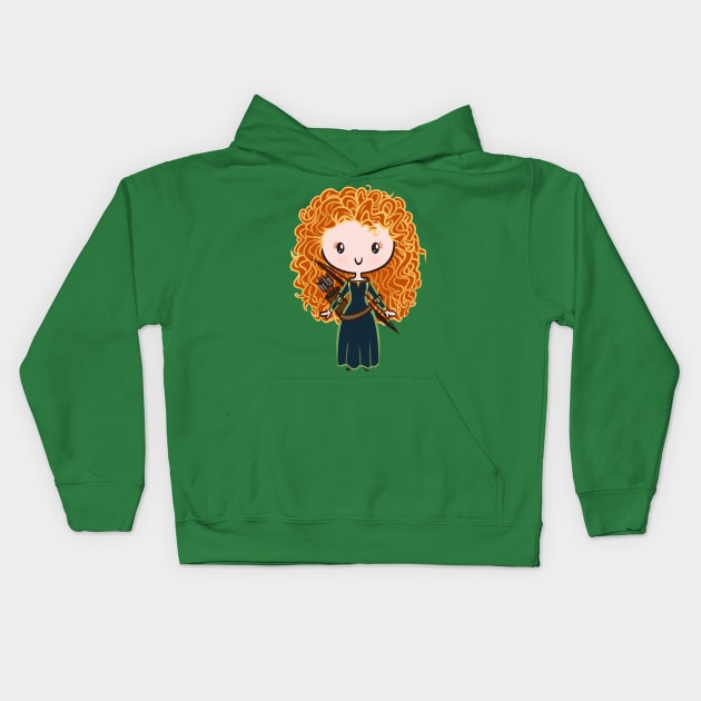 Fateful Princess: Lil' CutiEs Kids Hoodie by Ellador